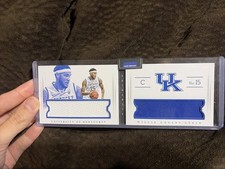 Panini National Treasures Basketball Willie Cauly-Stein Dbl Jersey Patch 22/25