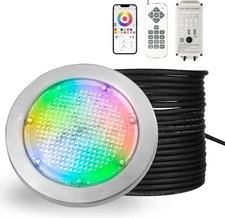 6 Inch Pool Lights for Inground Pools with 50 FT Cord, Replacement Color Changin