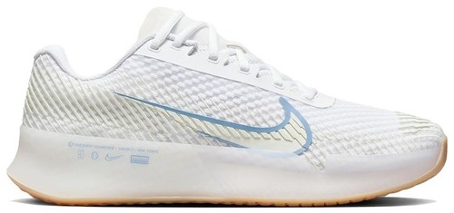 Nike Court Air Zoom Vapor 11 HC Tennis Shoes UNC White Blue  display picture 1