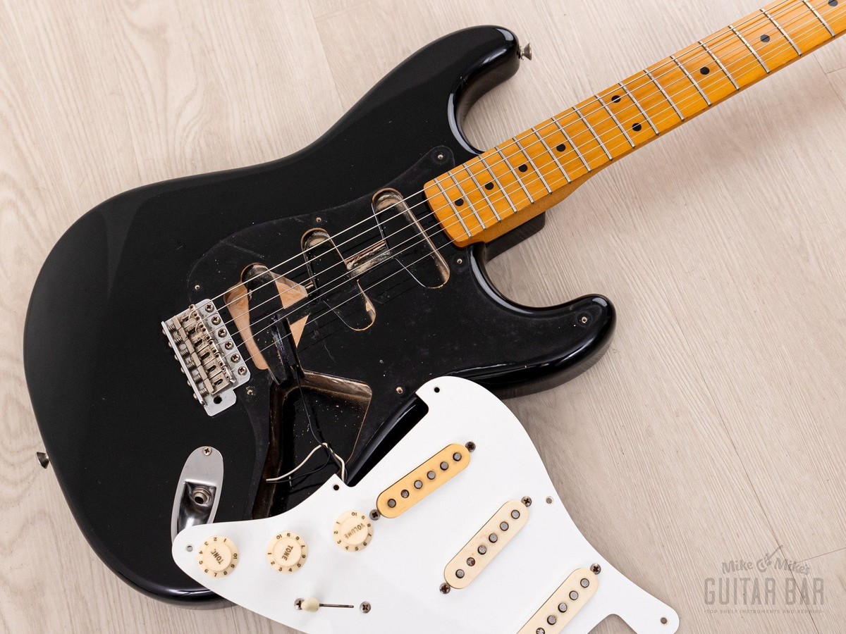 1983 Fender '57 Stratocaster JV ST57-85 Black w/ USA Fullerton