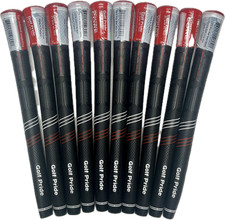 Golf Pride CP2 Pro Standard Black/Red Grips Set of 10 