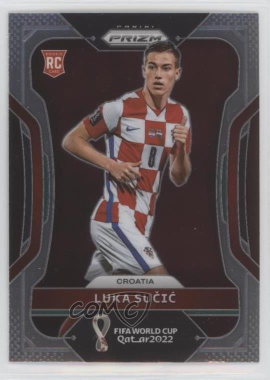 2022 Panini Prizm World Cup Qatar Luka Sucic Luka Sučić #62 09wc