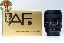[TOP MINTBOX] Nikon AF MICRO NIKKOR 60mm f2.8 D Auto Focus Macro Lens From JAPAN