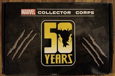 Funko Marvel Collector Corps Wolverine 50th Anniversary Mystery Box XL Shirt NEW