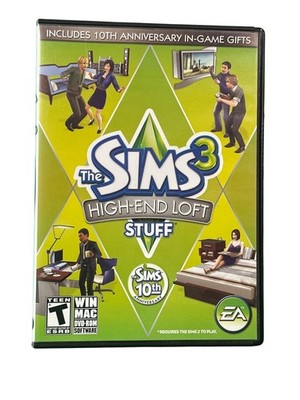 The Sims 3 High-End Loft Stuff PC/Mac DVD-ROM 10th Anniversary Edition