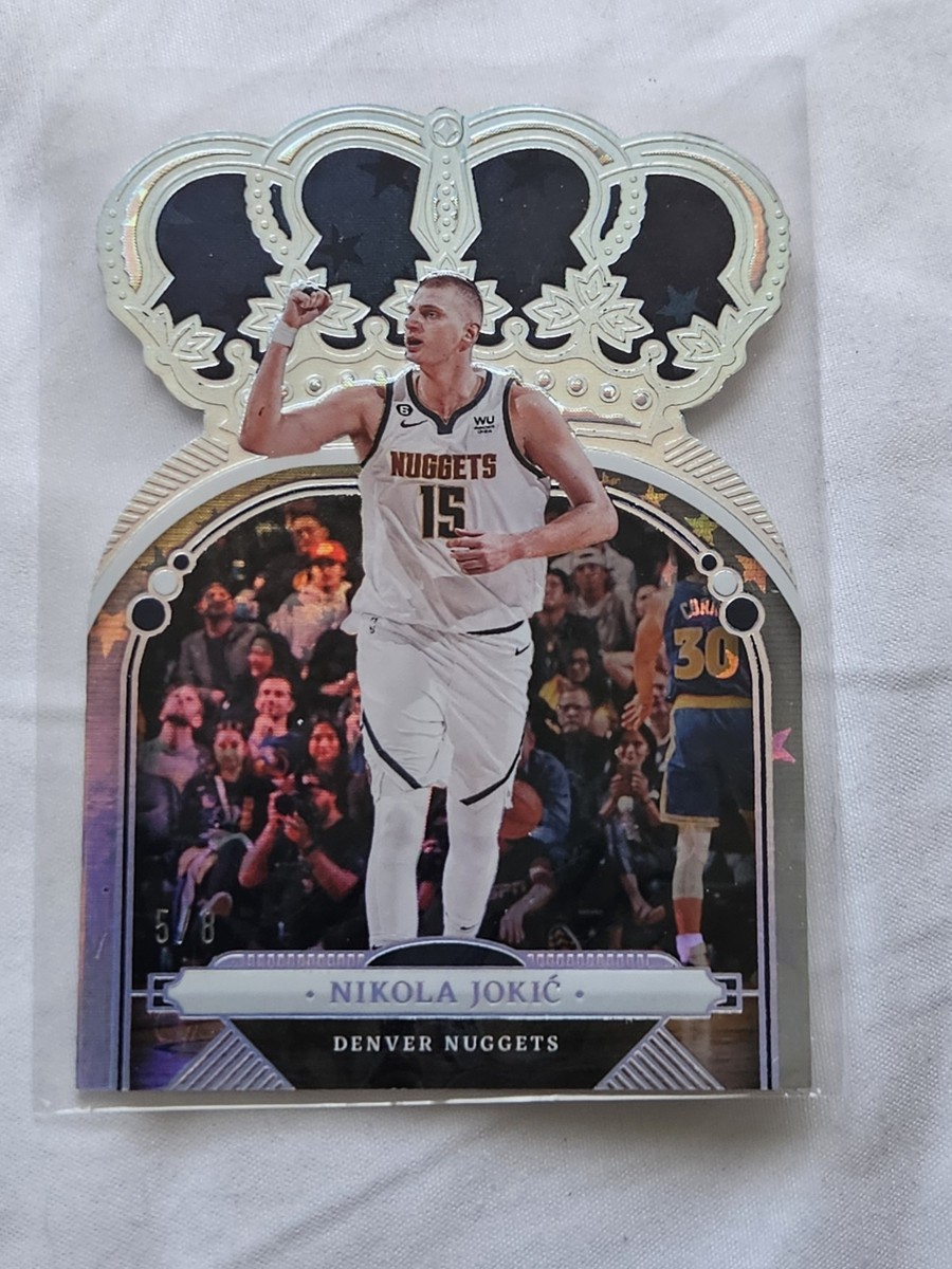 NBA Nikola Jokic Crown99 ヨキッチ Panini MVP 2023-24 Panini NBA Hoops NIKOLA JOKIC Finals MVP #1 🔥Denver