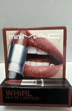 MAC Mini Whirl 636 Matte Lipstick Travel Size 0.06 oz/1.8g New In Box 💋