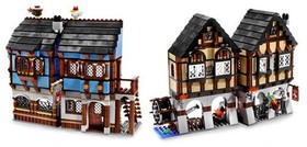 Alt of Lego Castle: Medieval Market Village (10193) 1602 Pcs. Generic 🧱