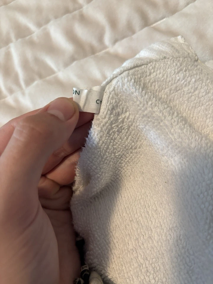 Toalla de baño Charlotte Hornets Belk NBA vintage años 90 playa blanca Reebok 56x30 WBTV Foto 4 de 4