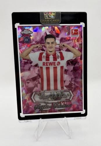 Topps Chrome Bundesliga Sapphire 25/26 Said El Mala Sapphire Selections 1/1 RC