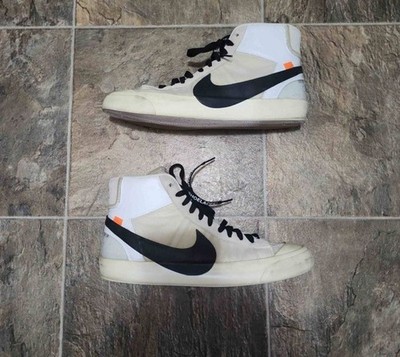 Nike x Off-White Blazer White Size 13   Used   Damaged Box   All Extras Included