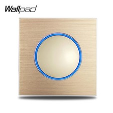 2Way Light Switch 1/2/3 Gang LED Lightswitches Push Toggle Control Wall Mounted