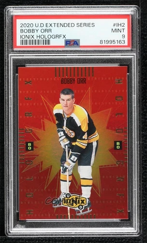 2020-21 Upper Deck Extended Series Ionix HoloGrFX Bobby Orr #IH-2 PSA 9 MINT HOF