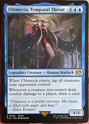 Ultimecia, Temporal Threat - R 0556 - Magic The Gathering Final Fantasy 2025
