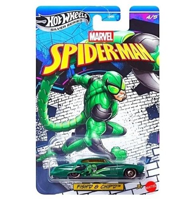 Hot Wheels Silver Series Marvel Spider-Man 2026-L Set of 5 (In