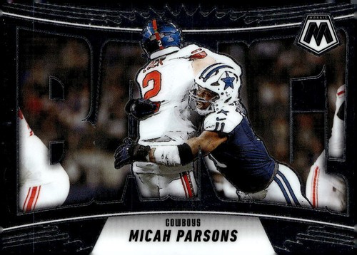 Micah Parsons #6 2025 Panini Mosaic Bang card