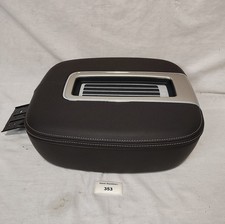 08-14 Cadillac Escalade Platinum Center Console Armrest Cocoa Brown Aluminum Oem