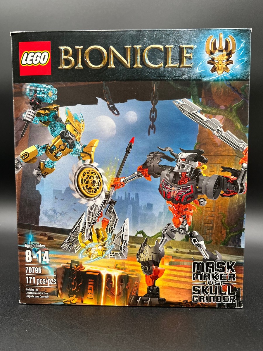 レゴ バイオニクル 70795 マスクメーカー vs. スカルグラインダー ビル Amazon.co.jp: LEGO Bionicle Mask Maker vs Skull Grinder