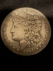 Morgan Silver Dollar 1904-S San Francisco Mint - Cleaned VF Details