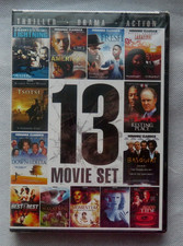 New 13 Movie Set DVD Echo Bridge Thriller, Drama, Action