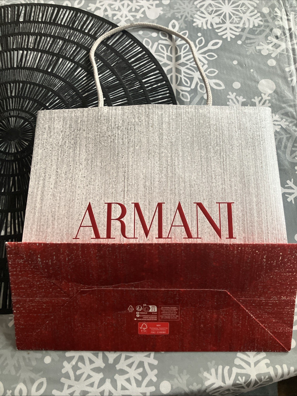Armani Fragrance Bag