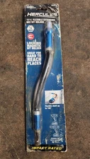 Hercules 11 3/4” Flexible Extension Bit Holder, 1/4” Magnetic Hex, 180 Degrees