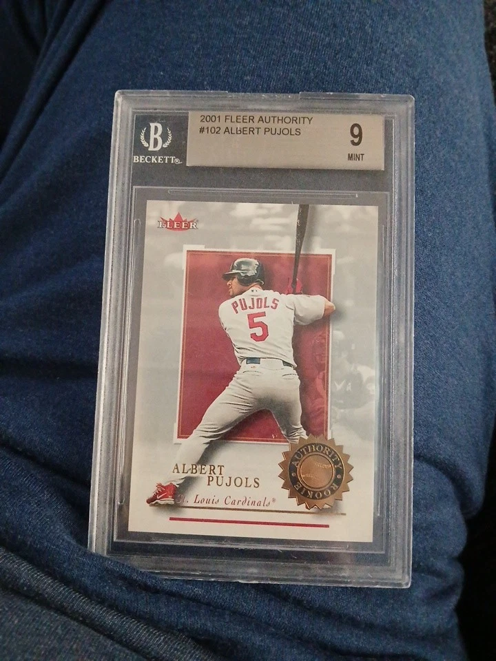 Fleer Albert Pujols Rookie Baseball Sports Trading Cards