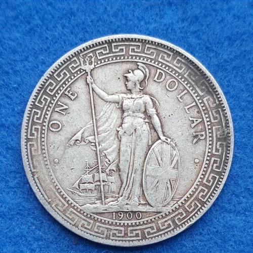 1900 Great Britain Silver Trade Dollar