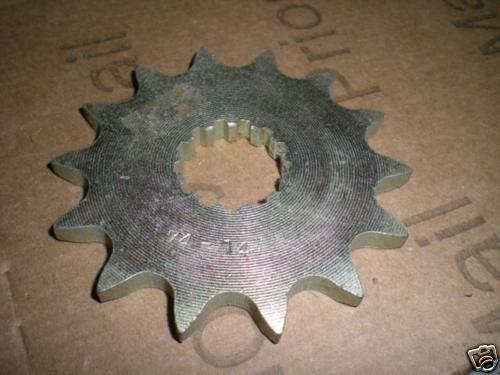 NOS Sprocket 14 Tooth 74-76 YZ250 SC500 TT500 DT1 DT2/3 | eBay