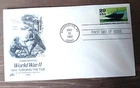 WW2 ITALY INVADED BY ALLIES  1993 50TH ANNIV ARTCRAFT CACHET FDC UNADDR