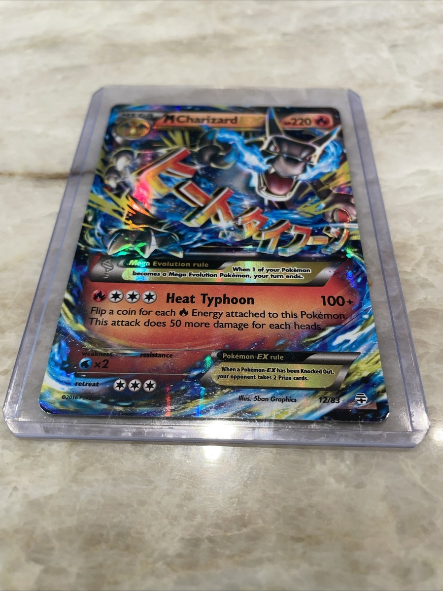 2016 Pokemon, Generations, #12/83 M Charizard EX, Holo Ultra Rare