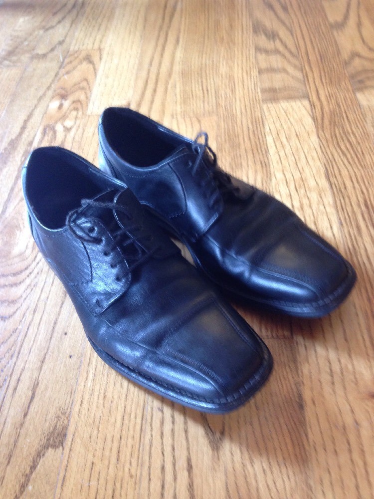 Lloyd black leather WINGTIPS / DRESS OXFORDS sz 6 F 10 799  display picture 3