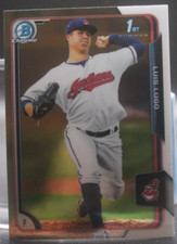 Luis Lugo (Indians/RC) - 2015 Bowman Chrome #BCP29