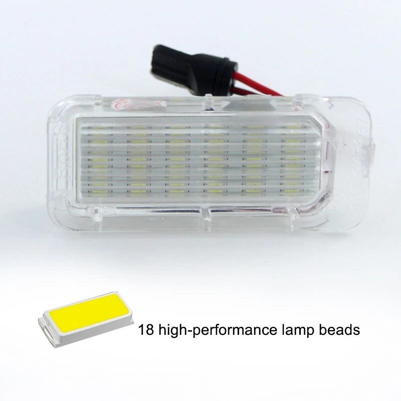 2x Blanco 6000K 18-SMD LED Luces de matrícula Lámpara para Jaguar XF 2009-2015 Foto 4 de 4