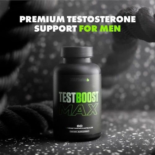 Sculpt Nation by V Shred Test Boost Max Testosterone Supplement for Men 60 count - Picture 3 of 6