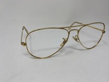 B L RAY BAN SUNGLASSES 58mm GOLD AVIATOR USA METAL A579