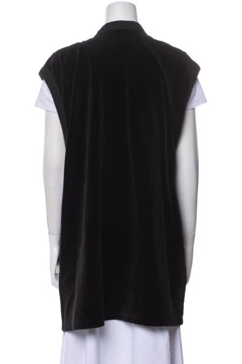 Chaleco de terciopelo Sonia Rykiel talla grande  Foto 3 de 4