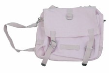 HAVERSACK Canvas BAG SHOULDER GERMAN ARMY BREAD bag STYLE 80s PINK ipad Size NEW