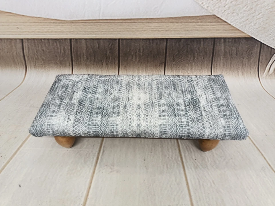 Step stool with cushion Upholstered Office footstool Short stool Ottoman bench - Image 3 of 4