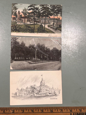 19 Poland Spring ME Mineral Water Resort Hotel postcards c1900-1950