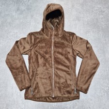 Mammut Women's Brown Fluffy Fleece Jacket - Size Xs