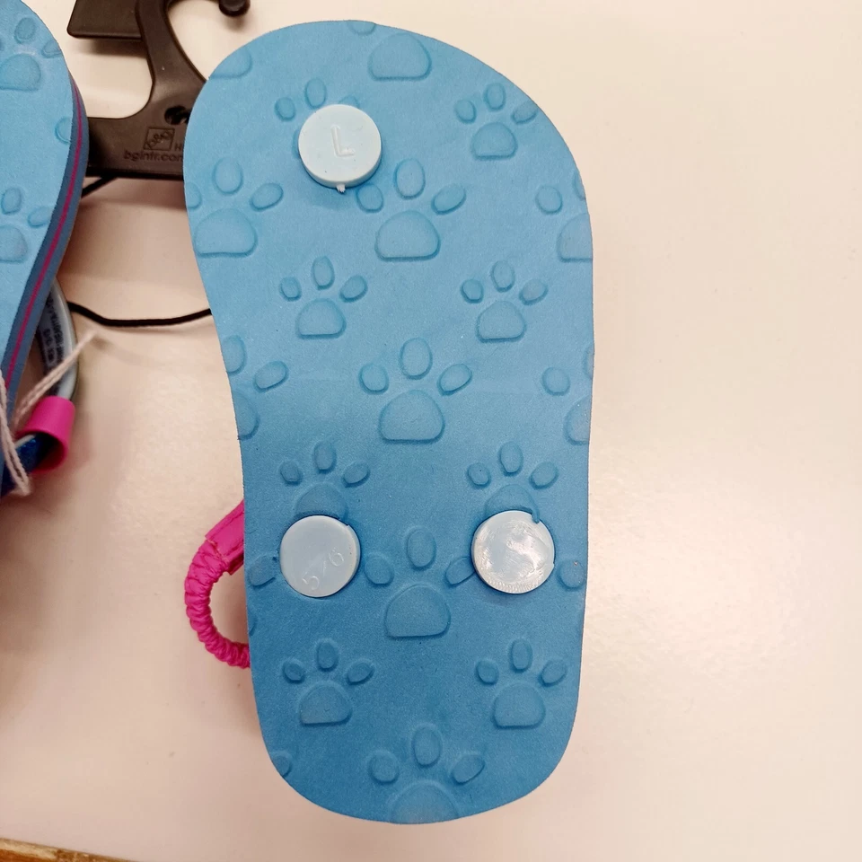 Sandálias chinelo Paw Patrol Skye Everest com alça traseira 5/6 meninas pequenas - Imagem 2 de 2