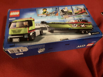 LEGO CITY: Race Boat Transporter (60254) retired sealed set ( box