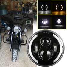 7inch Led Headlight Leftright Turn Signal Blinker Indicator For Harley Davidson 7inch Led Headlight Leftright Turn Signal Blinker Indicator For Harley Davidson