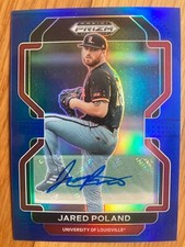 2022 Panini Prizm Draft Picks - #PDP172 Jared Poland Blue Autograph 45/99