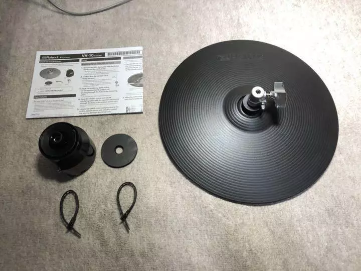 Roland VH-10 Electronic V Drum Hi Hat V-Cymbal VH10 used | eBay