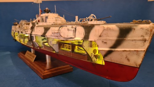 SCHNELLBOOT TYPE S-100 lancha torpedera S100 escala 1/35 con interiores - boat - Imagen 17 de 24