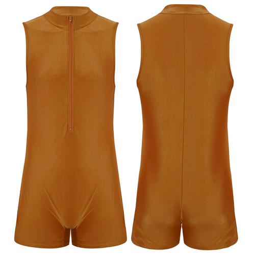 Mens Leotard Swimwear Jumpsuit Supporters Bodysuit Training Activewear Stretch - Picture 48 of 58