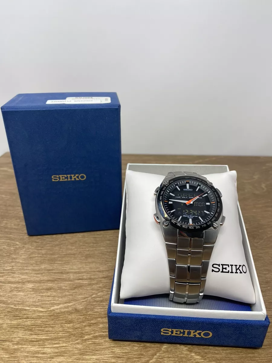 NOS Seiko SNJ005 Quartz Men&#039;s Watch- RARE! | eBay