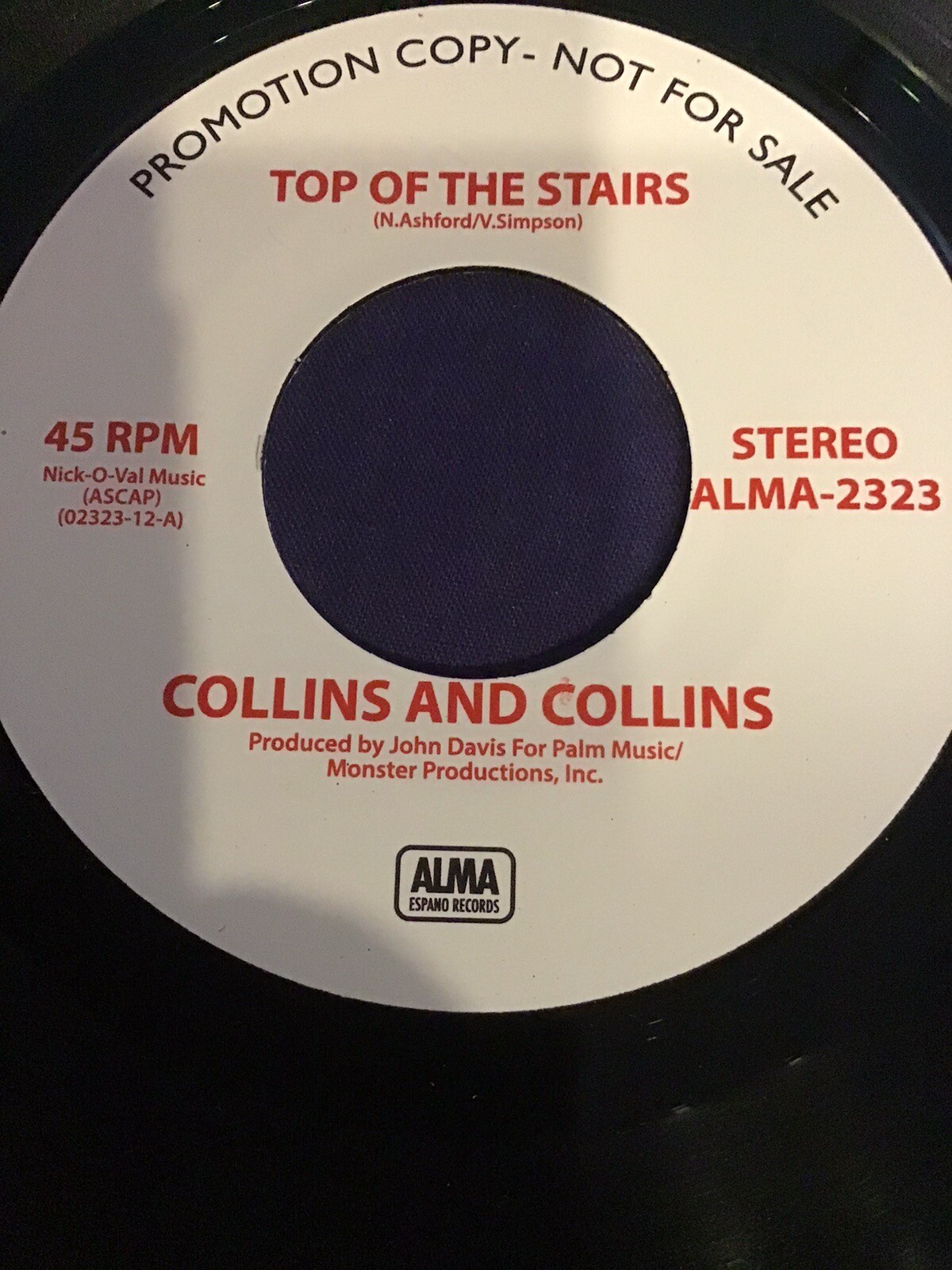 Collins And Collins - Top Of The Stairs / Same - Mint